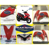 MERAH Front body 5pc, One seat body cover aerox155 aerox 155 Red glosi original yamaha