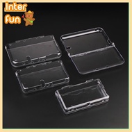 [InterfunS] Clear Split Transparent Protective Cover Case Screen Film LCD Screen Protector For 2DS 3