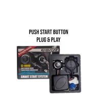AUTO PUSH START KEYLESS SYSTEM WITH CHIP UPGRADE KIT FOR MYVI / ALZA / AXIA [ T4-A EZ9000 ]