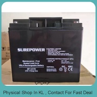 Surepower 12V 17AH Rechargeable Sealed Lead Acid Battery