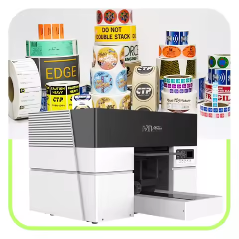 Can print a variety of materials: MT A3 MAX UV flatbed printer, MT-UV A3 UV printer, crystal label p