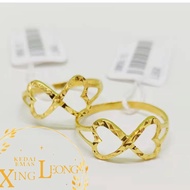 Xing Leong 916 Gold Infinity Love Ring/916. Gold Infinity Love Ring