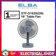 Elba 12 Table Fan ETF-G1220(GR) / ETFG1220GR 40W / 16" ETF-G1620(GR) / ETFG1620GR 3 Speed Kipas Meja