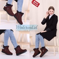 INDONESIA Winter Boots cewek sepatu musim dingin wanita import Korea