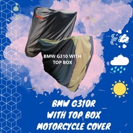 BMW G310 R/GS WATER-REPELLANT MOTORCYCLE COVER (WITH TOP BOX)
