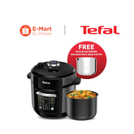 TEFAL CY601D+ XA622D Home Chef Smart Multicooker (Pressure Cooker) with Inner Pot