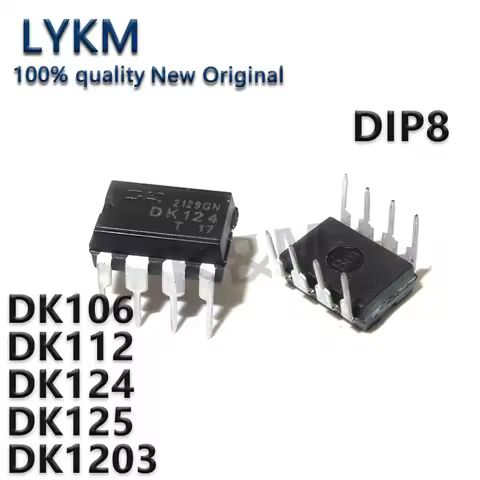 10/PCS New Original DK106 DK112 DK124 DK125 DK1203 DK3113 DIP8 Switching power supply chip In Stock