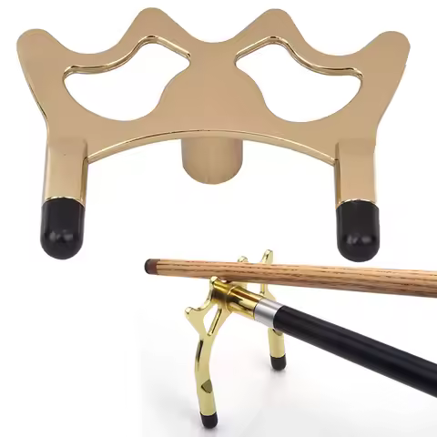 Professional Billiard Bridge Stick Pool Table Billiards Cue Bridge Stick with Replaceable Bridge Hea