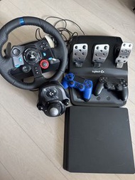 PS4+手制x2+軚盤腳踏波棍