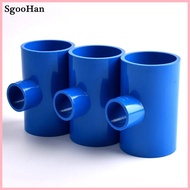 {HOT WEWWAFGJSHJ 598} 1~5pcs 20~63mm PVC Pipe Reducing Tee Connector Garden Irrigation Aquarium Fish