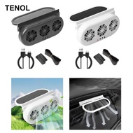 [TENOL] Car Solar Powered Window Exhaust Fan Ventilation Fan SUV Vehicle Cooling Fan