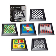 AT-🌞Chessboard Chess Aeroplane Chess Snake Ladder Chess Chinese Checkers Children's Puzzle Game Chess Pieces Set DRZU