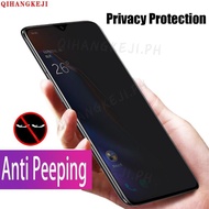 9H Full Cover Anti Peep Privacy Tempered Glass OPPO F5 F7 F9 F11 Pro A52 A92 A92S Reno 4 4G Screen Protector