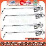 PLAIN WIND RIGHTS WINDOW HOOK SUPPORT HOOK HOOK LOCK HOLDER SILVER WINDOW STAY BUTTON HOOK HOOK HOOK