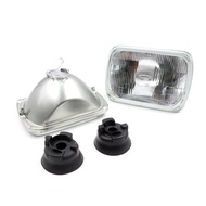 ชุดไฟหน้า พร้อมเบ้าไฟ + สปริง ซ้าย-ขวา 1 คู่   โตโยต้า ไฮลักซ์ ฮีโร่  ปี 2527 - 2541  TOYOTA MIGHTY-