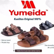 SANDAL KARET PRIA-SANDAL SLOP PRIA YUMAIDA BAN 2-SANDAL CASUAL PRIA