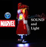 消費券 LEGO 76223 light Nano Gauntlet 納米手套 76223 lights led sound 76223 燈 樂高 燈飾 燈色 MARVEL Avengers Disn
