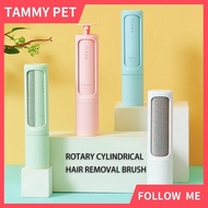 SG Shipment 2-1 Reusable Pet Hair Remover Brush Lint Roller Self Cleaning Cat Dog Fur Hair Dust Remo
