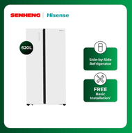 Hisense 660L Side-by-Side Fridge  Inverter Refrigerator