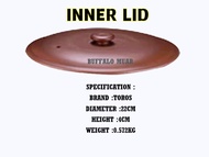 TTHUAN  BUFFALO TOROS ZISHA STEW COOKER SPARE PART - INNER POT / OUTER LID / INNER LID 牛头牌天然紫砂锅零件 - 