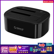 [sgstock] ORICO USB 3.0 to SATA 2 Bay Hard Drive Docking Station for 2.5 &amp; 3.5 inch HDD/SSD with Offline Clone Function