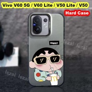 Casing Vivo V60 V 60 5G Hard Vivo V60 Pro V50 Lite 5G Casing Shockproof Matte Back Cover