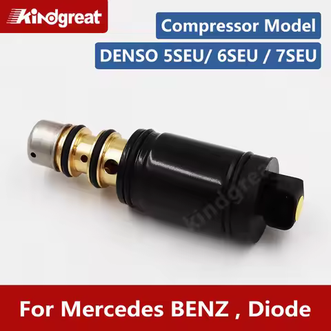 NEW Denso 5SEU 6SEU 7SEU A/C Air Conditioning Compressor Electric Control Valve For Mercedes-Benz W2