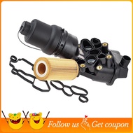 06F115397J Oil Filter Housing Oil Filter for  TT TTS A6 C6 A4 B7 A3  Golf MK5  R Adapter 06F115397H 
