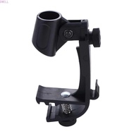 DWELL Drum Microphone Clip Black 1pc Rim Shockproof Mic Clamp Stand Clip On Drum Instrument Accessor