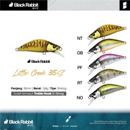 Minnow little creek 35mm Black Rabbit