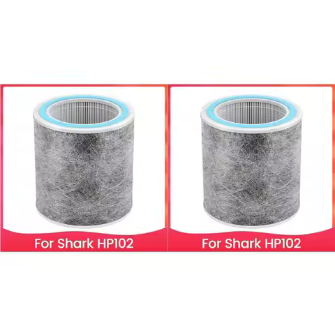 L60A 2X Hepa Filter For Shark HP102 Air Purifier Accessories Replacement Parts