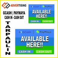 ◇ ✟ ☸ GCash | Paymaya Cash In Cash Out Tarpaulin