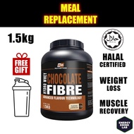 (Free Shaker) BS Nutrition Hydro Whey Fibre 1.5kg. HALAL, Meal Replacement, Weight Loss, Muscle Recovery