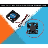 Cooling Fan 3010 4010 5015 5v 12v 24v 3d Printer Raspberry Pi Orange