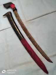 Pusaka Pedang Golok Sabet Buhun Pasundan era Cirebon Tua Sepuh Kuno