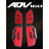 Newest Design For Honda ADV 160 ADV160 2023 2022 Motorcycle Accessories Footrest Footboard Step Floorboards Pegs Plate H