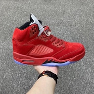 Suer aair jordan 5 retro red suede red muntjac aj5 5 aj5 5 the bang red bull basketball series is re