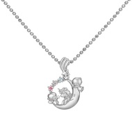 Sanrio Little Twin Stars Necklace Silver 925