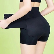 สต๊อกพร้อมส่ง) Womens New Hip Shapewear Womens Mid-waist Butt Lifting Body Shaping Buttocks Spandex 