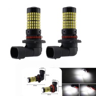 Fog Lights 144led (1 Pair) H11 Socket (H8) 9006/HB4 White/Orange Light 12V Car 3014