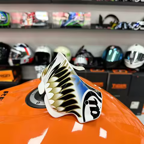Motorcycle Rear Trim Helmet Spoiler For ARAI RX7V RX7 GP Helmet RX7X Spoiler Accessories