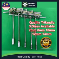 Autozone T-Socket Wrench T-handle Spanar 7mm 8mm 10mm 12mm 14mm