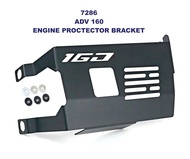 CNC Adv 160 Adv160 Engine Cover Protector !!! New Arrival !!! Engine Bottom Protector Black Colour R