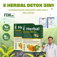 E Herbal Detox 3in1+ Tea – Natural Liver Detox & Body Cleanse Supplement