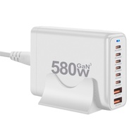 GaN PD Fast Charging Station with Multiple Output Port at Total 580W/220W/200W/155W Output Power