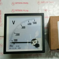 Volt meter / Analog Voltmeter Needle 300V / 500V DV-96 96x96 cm DV