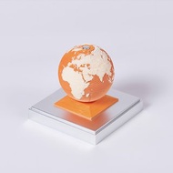 2024 3D 立體紙雕地球日曆【英文國際通用版】活力橙 - 順豐空運