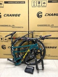 CHANGE MTB DF-812G 爬山單車 可摺MTB [FOX 避震氣叉] (山地車 運動健身) #changebike