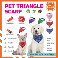 CATTO Pet Scarf Triangle Neckerchief Bandana Collar New Adjustable Pet Puppy Dog Cat Neck Scarf Pets