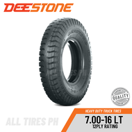 Deestone 7.00-16 12PR LUG ( Thailand Made ) Truck Tires - 700x16 TIRE ONLY TT B2